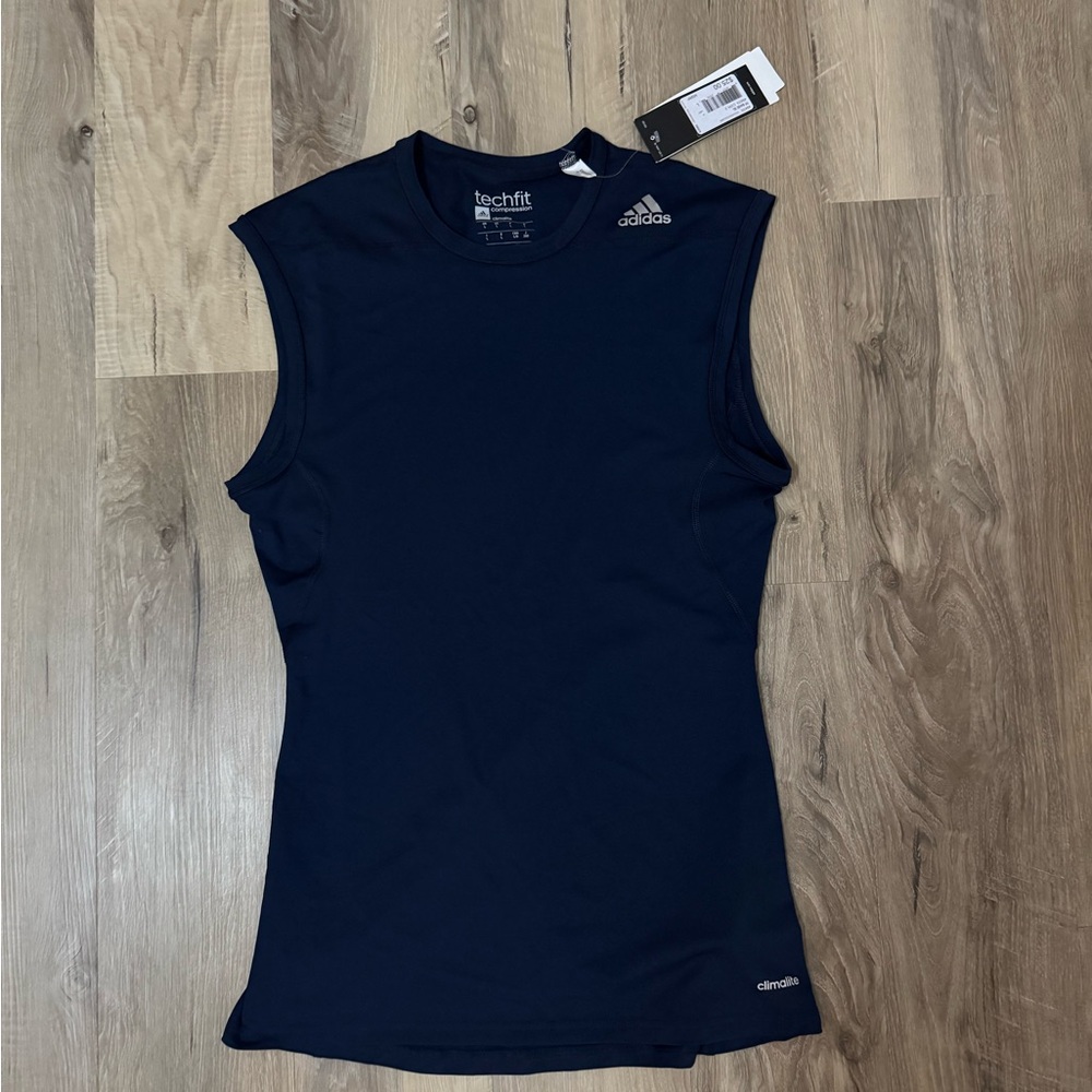 Adidas Women's Navy Sleeveless Top